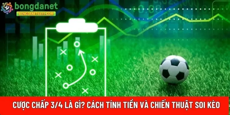 cược chấp 3/4 là gì